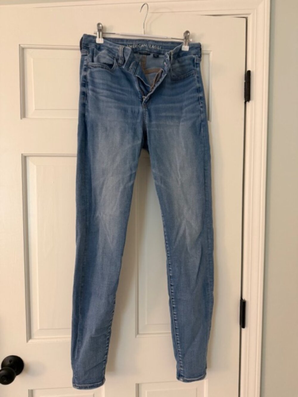 American Eagle Curvy High Rise Jeggings 6 X-Long